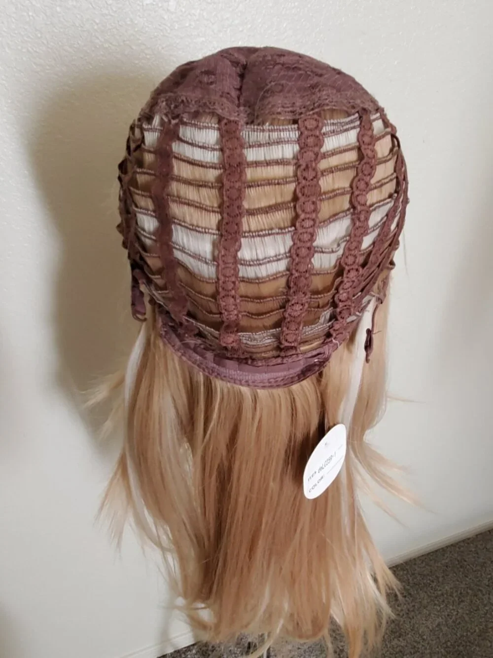 Haircube Realistic Blonde Curtain Bang Synthetic Wig